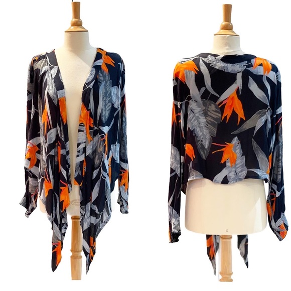 PATRONS of PEACE | Floral Kimono Cardigan - Picture 1 of 8